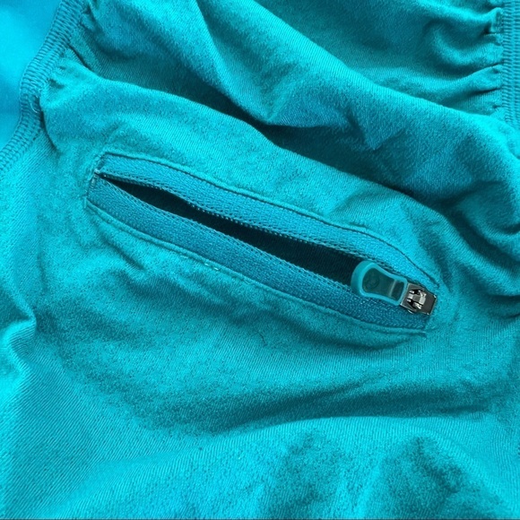 Lululemon Athletica Teal Light it Up Reflective Tank Top in Surge size 8 - Picture 7 of 11